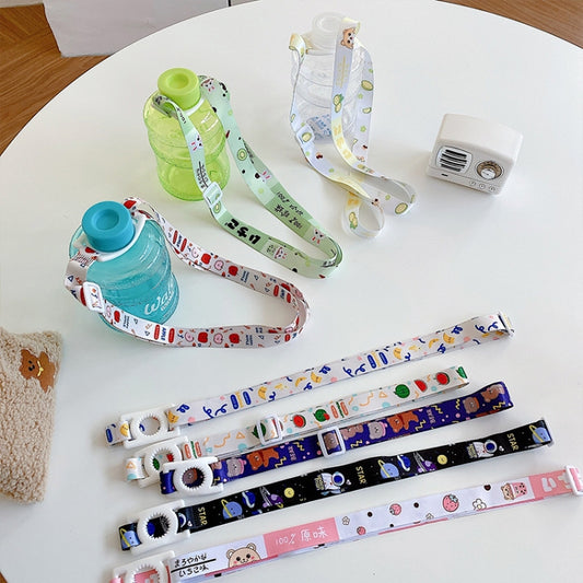 5 PCS Mineral Water Bottle Shoulder Strap Beverage Bottle Lanyard(E35) by bashfashion