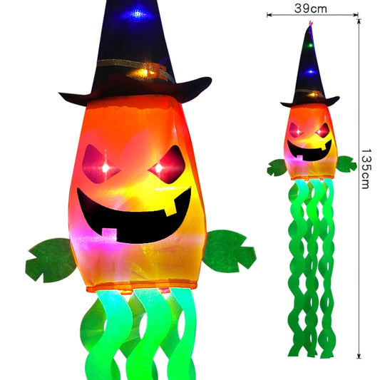 Halloween LED Hanging Lights Ghost Festival Decorative Lights, Style: Pumpkin (Colorful) by bashfashion