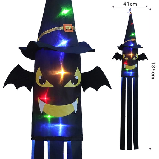 Halloween LED Hanging Lights Ghost Festival Decorative Lights, Style: Bat (Colorful) by bashfashion