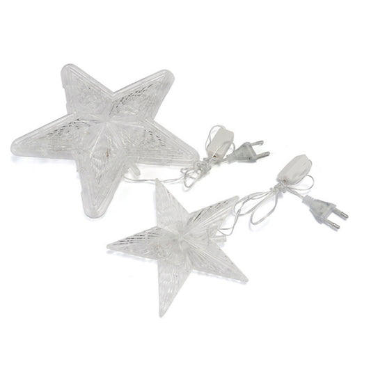 Christmas Tree Top Light LED Glowing Star Lights, Size: Large EU Plug(Blue) by bashfashion