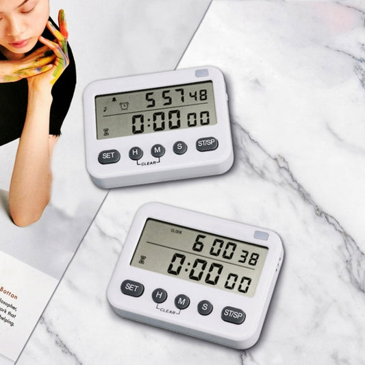 YS-218 Digital Timer 99-Hour Positive Countdown Reminder, Style: No Vibration by bashfashion