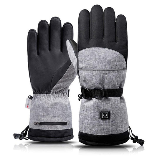 Winter Heating Hand Warmer Electric Thermal Gloves ,Specification: Only Gloves by bashfashion