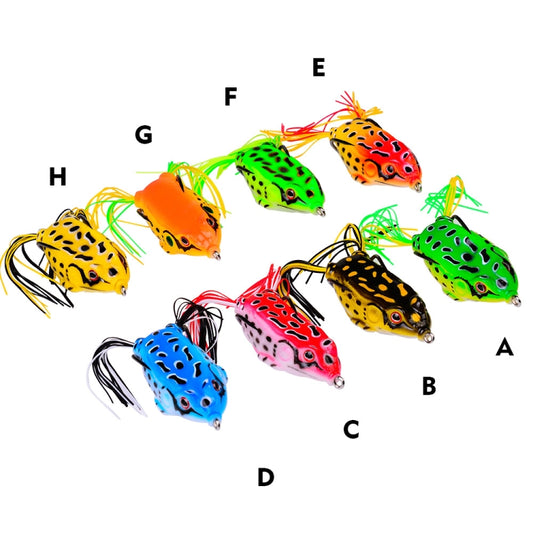 Thunder Frog Road Lure Fake Bait Simulation Soft Bait, Specification: 13g 6cm(E) by bashfashion