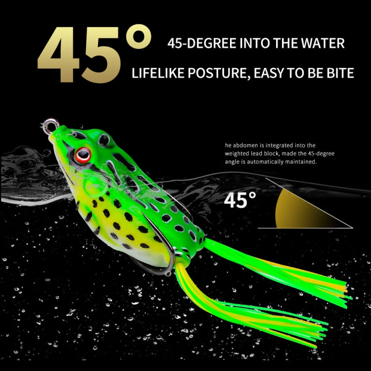 Thunder Frog Road Lure Fake Bait Simulation Soft Bait, Specification: 13g 6cm(G) by bashfashion
