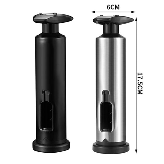 Kitchen Stainless Steel Wine Bottle Opener Household Tools(Black) by bashfashion