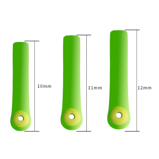 100 PCS SXP01 Dual CoreSilicone Floating Seat Fishing Accessories, Size: Large(Fruit Green) by bashfashion