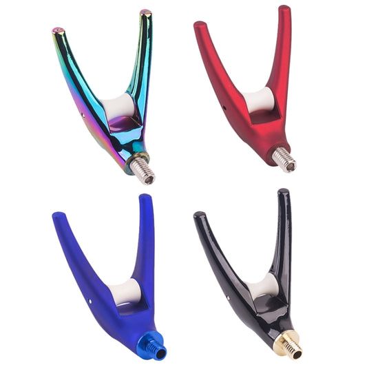 Fishing Rod With Wheel Universal Interface Bracket Head, Color: Blue by bashfashion