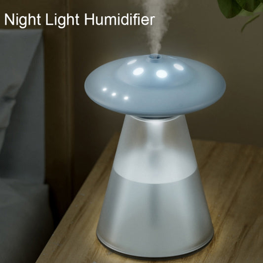 FX-041 USB Charging UFO Shape Night Light Humidifier(Ivory White) by bashfashion