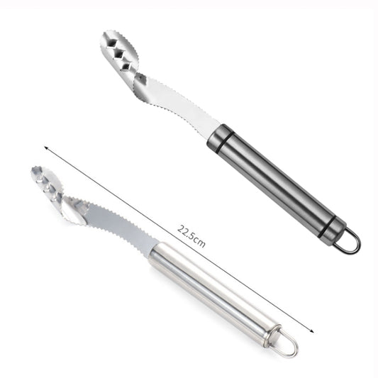 10 PCS Stainless Steel Pepper Seed Decator Fruit Kernel Knife Diplonema Handle by bashfashion