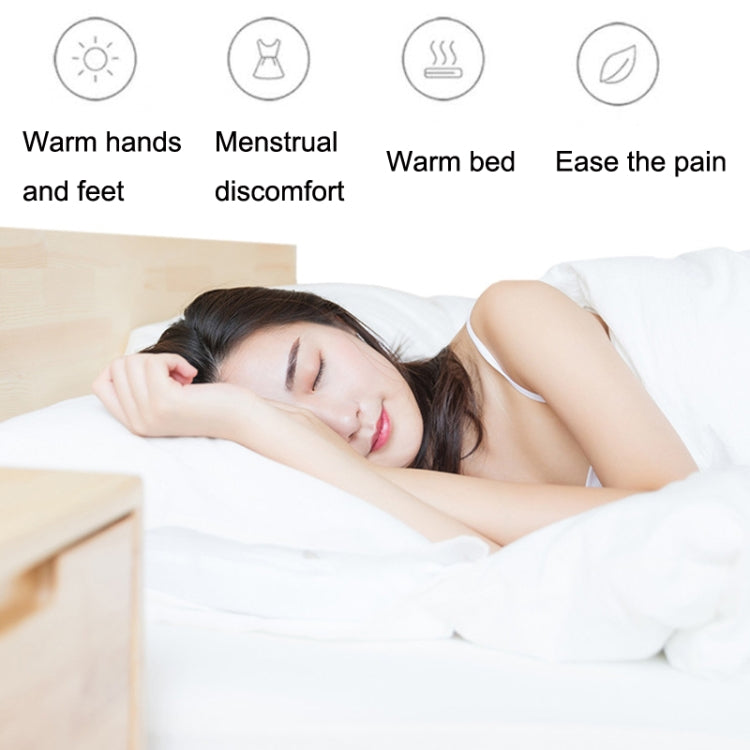 Silicone Microwave Oven Heating Water Injection Hand Bag, Color: Pink by bashfashion