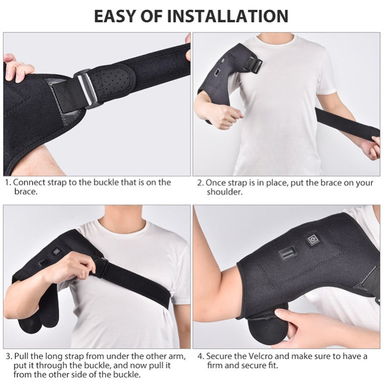 Electric Heating Warm Shoulder Protector To Relieve Shoulder Pain USB Model by bashfashion