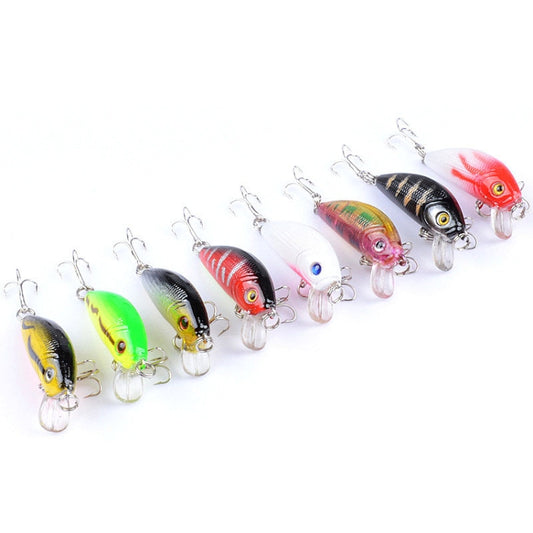 5 PCS M0081 5cm 3.6g Bionic Lure Mino Plastic Hard Lure(4) by bashfashion