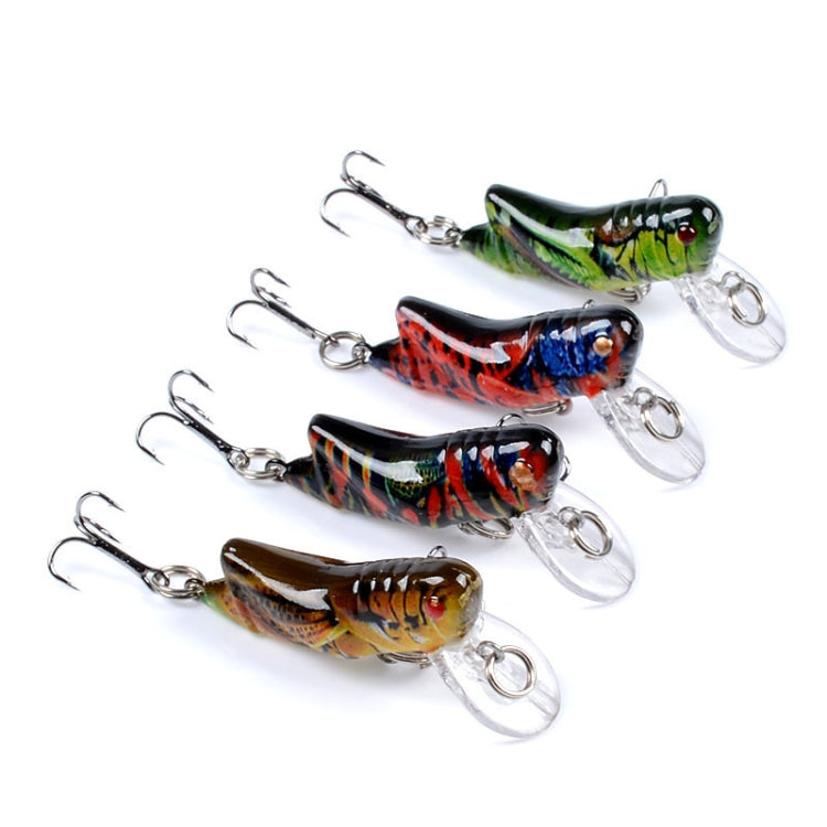 LB119 Insect Grasshopper Bionic Bait Painted Plastic Hard Bait(4) by bashfashion