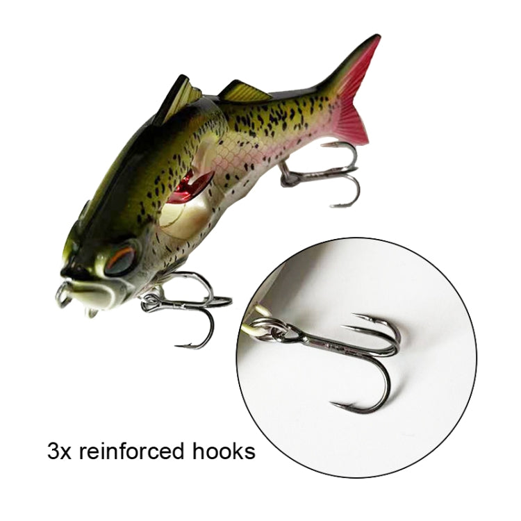 23g/11.5cm Long Casting Slow Sinking Spinning Multi-section Sea Fishing Freshwater Lures(05) by bashfashion