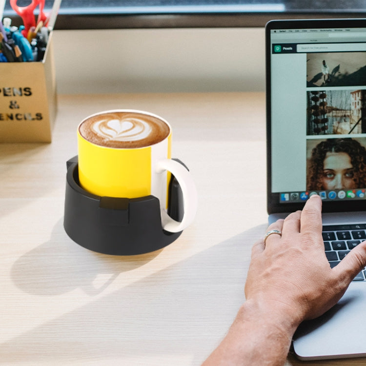 Multi-functional Spill-proof Insulated Fixed Cup Holder(White) by bashfashion