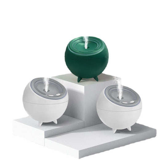 X-H05 250 ml Water Tank Small Humidifier USB Plug-in Sprayers With Night Light(White) by bashfashion