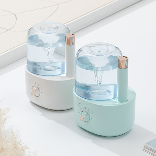 Large Capacity Humidifying Aromatherapy Machine Home Automatic Fragrance Sprayer With Night Light(White) by bashfashion