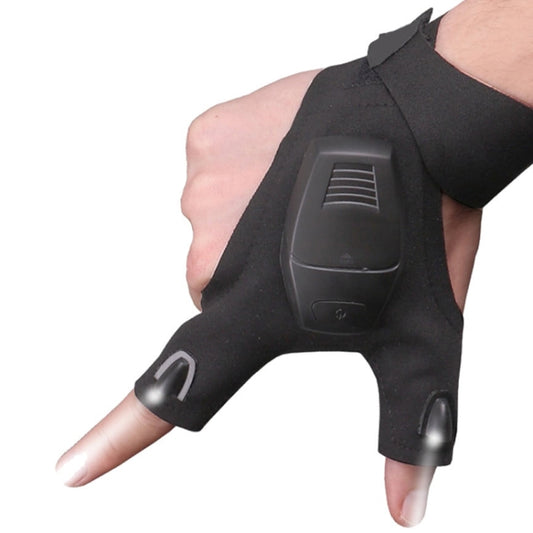 LED Night Fishing Gloves With Light Outdoor Fishing Lighting Repair Gear by bashfashion