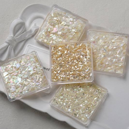 Nail Art Decoration Seashell Fragment Nail Decoration, Style: 01 Bay by bashfashion