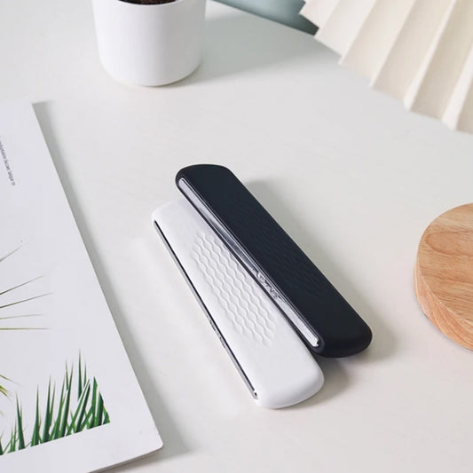 Soundproof Painless Bone Conduction Sleep Speaker Portable White Noise Sleeping Aid(White) by bashfashion