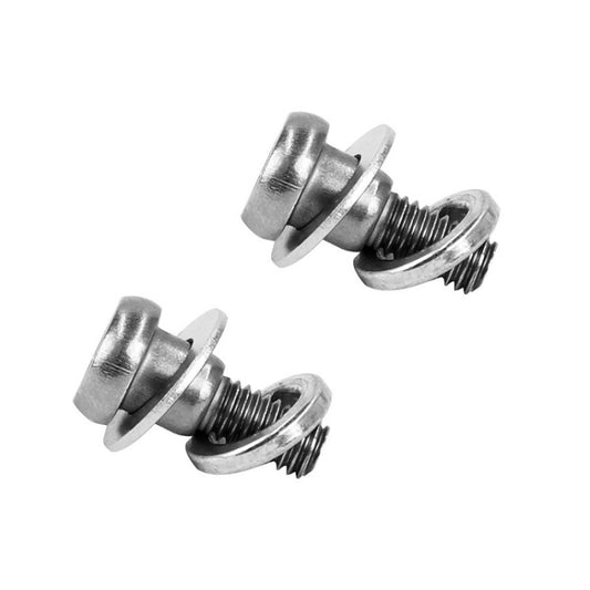 For Xiaomi Mijia M365/PRO 5pcs Scooter Rear Wheel Fixing Screws(White) by bashfashion