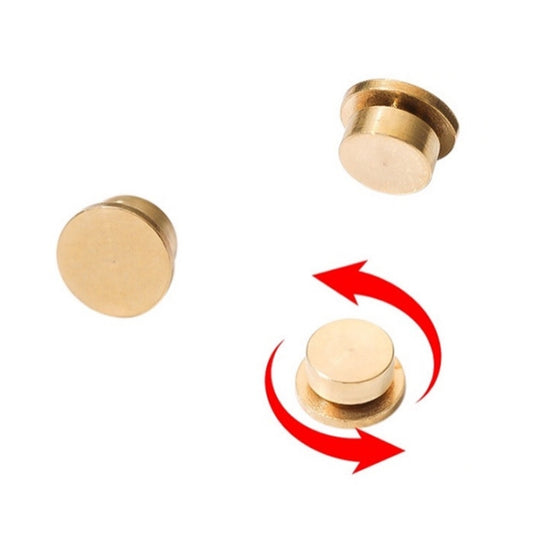 20pcs Metal Rotatable Bearing For DIY Crystal Jewelry Nail Art Decorations 4x5x2.5mm by bashfashion