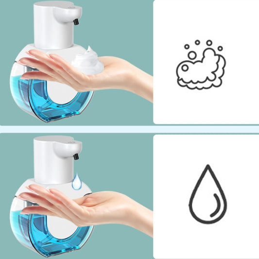 P10 Automatic Induction Detergent Disinfection Home Foam Soap Dispenser, Style: Bubble(White) by bashfashion