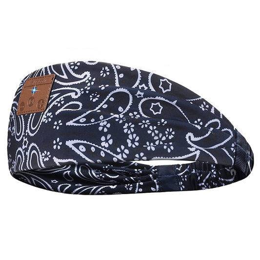 Sleep Headphones Wireless Headband for Training Yoga Running Sleeping Meditation(Deep Blue) by bashfashion