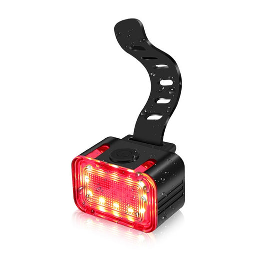 Bicycle Light USB Charging Outdoor LED Riding Lamp Set, Style: Tail Light by bashfashion