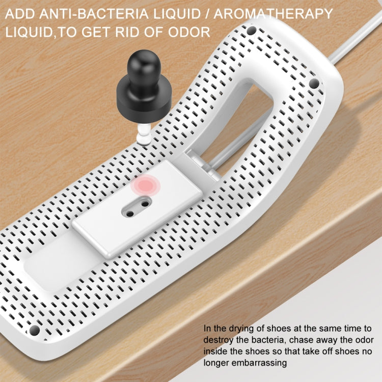 USB Shoes Boots Dryer Electric Heating Disinfect Sterilization Drying Device(White) by bashfashion