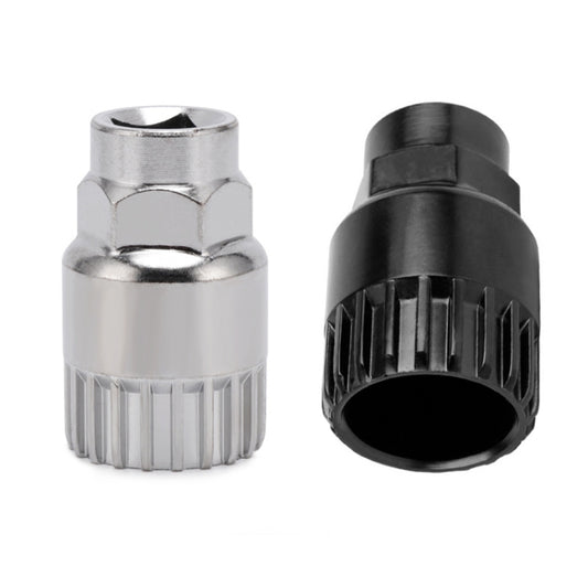 Mountain Bike Square Hole Removal Installation Shaft Sleeve(Black) by bashfashion