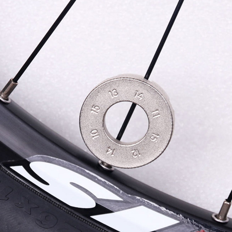 2 Silver 8 Port+Red Wrench Chrome Molybdenum Steel Mountain Bike Spoke Wrench Set by bashfashion