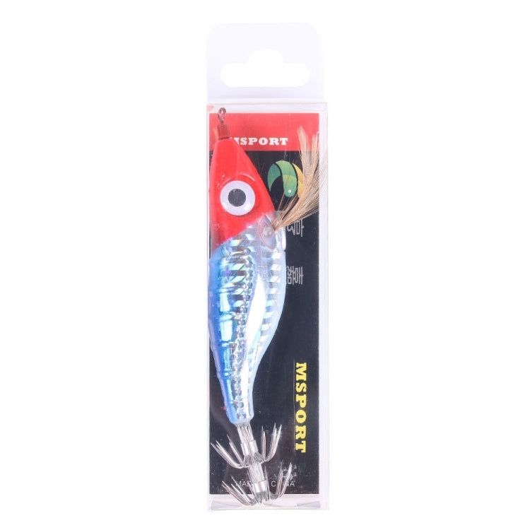 HENGJIA SJ023 Luminous Horizontal Shrimp Squid Hook Bionic Bait, Size: 10cm 9g(7) by HENGJIA