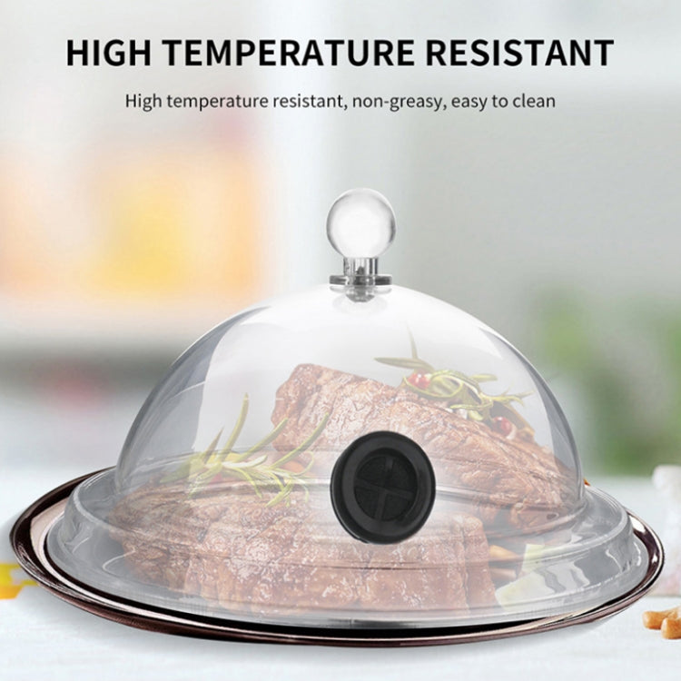 Cocktail Acrylic Smoker Hood Kitchen Cooking Hood(Transparent) by bashfashion