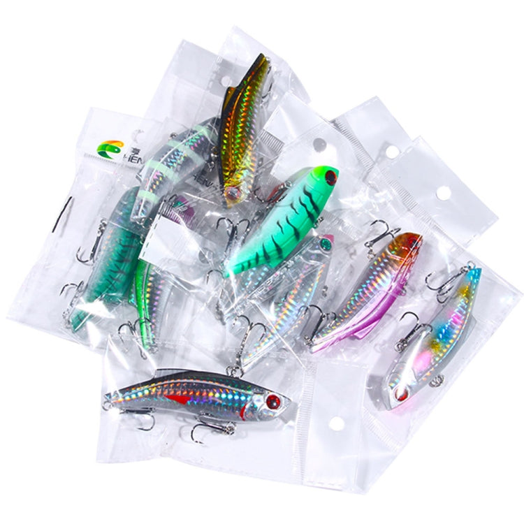 HENGJIA VI025 Submerged Trembling Swimming VIB Lure Plastic Fake Bait, Size: 9cm 28g(1) by HENGJIA