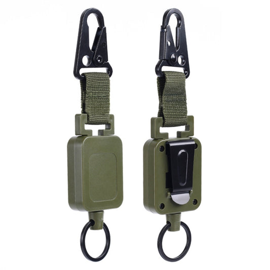 Outdoor Fishing Telescopic Steel Wire High-strength Easy-pull Olecranon Buckle(6771) by bashfashion