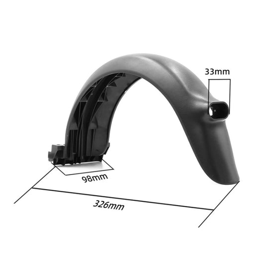 For Ninebot F30 Electric Scooter Accessories, Style: Rear Fender+Hook+Press Strip by bashfashion