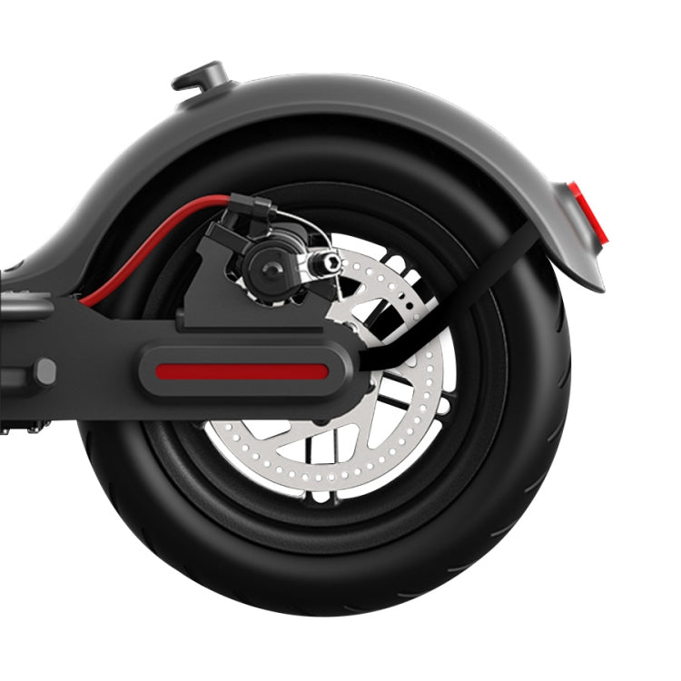 For Xiaomi M365 Electric Scooter Accessories, Fender+Bracket+Taillight, Color: Black With Wrench by bashfashion