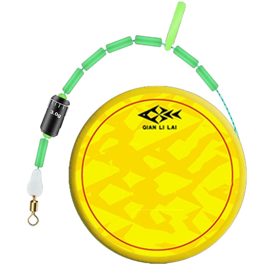 2pcs Outdoor Fishing Anti-tangle Spotted Invisible Line Set with Scale, Size: 7.2m(3.0) by bashfashion