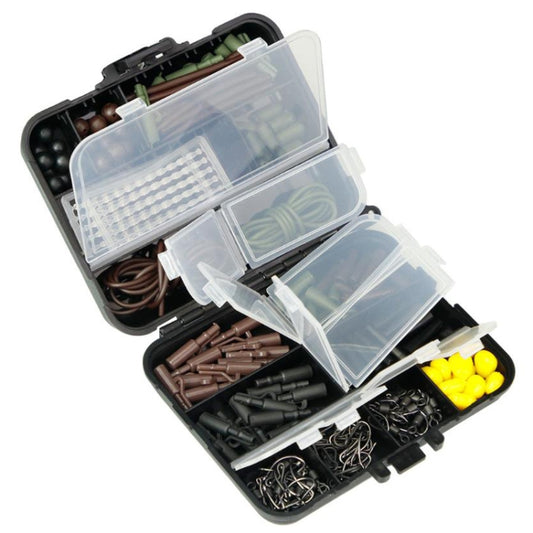 272pcs/set Fish Hook Swivel Fishing Accessories Set Fishing Gear by bashfashion