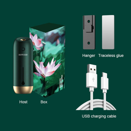 Timed Automatic Spray Air Purification Diffuser, Single Machine, No Essential Oil(2.0 Purple) by bashfashion