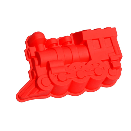 Soft Silicone Cake Mold Roasting Tools Train Shape Bread Mold by bashfashion
