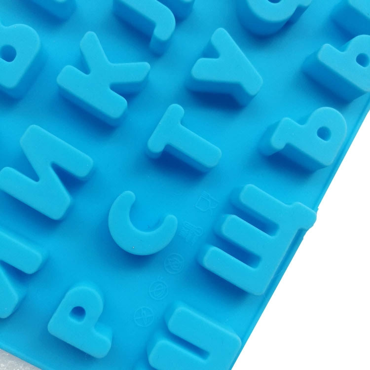 Chocolate Fudge Jelly Silicone Russian Letters Mold Ice Grid by bashfashion