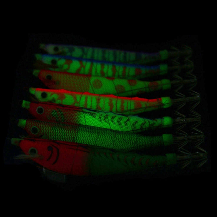 HENGJIA SJ033 Luminous Steel Wire Banana Shrimp Fake Bait, Size: 12cm 14.3g(Yellow Body Red Dot) by HENGJIA