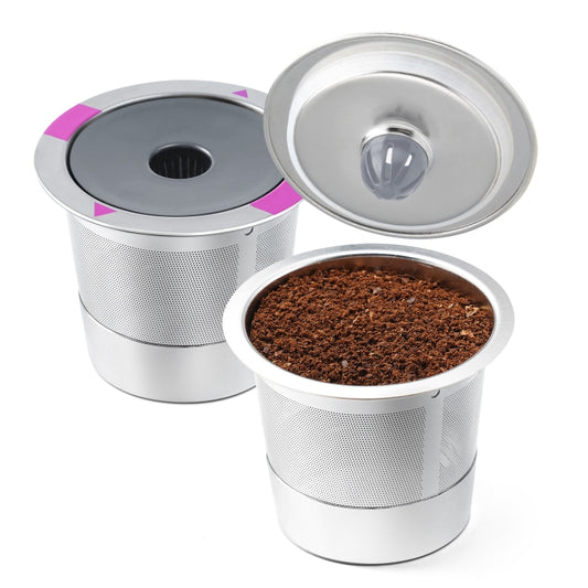 For Keurig Coffee Maker Reusable Filter Cup Stainless Steel Single Hole K Cup by bashfashion