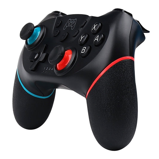 For Nintendo Switch Pro Wireless Bluetooth Handle with Macro Programming & Somatosensory Wake-up(Black Blue Red) by bashfashion