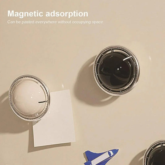 Kitchen Mechanical Timer Reminder Visual Time Manager Magnetic Suction Alarm Clock(Black) by bashfashion