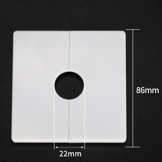Square Hole Decoration Cover Wall Hole Plug, Style: 2.2cm Hole White by bashfashion