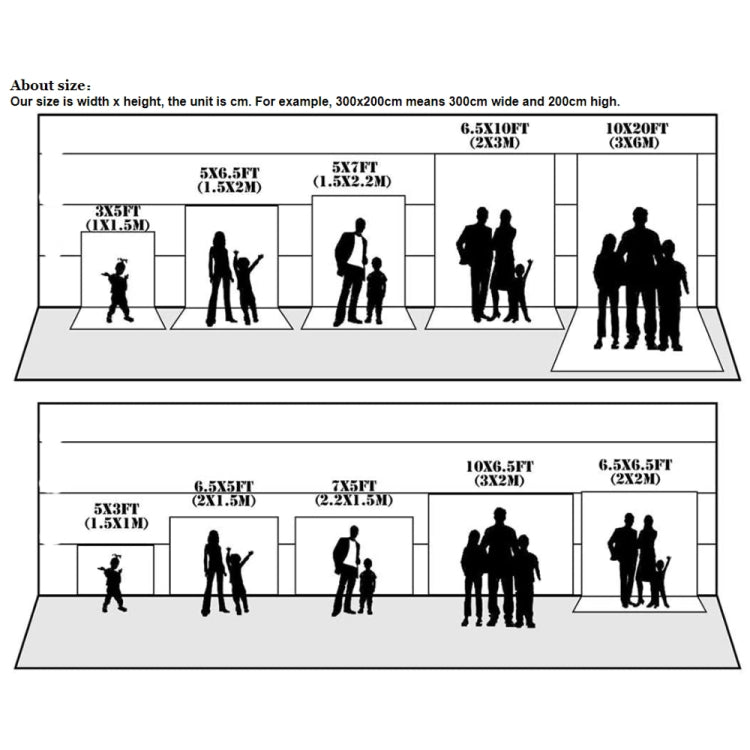 150 X 210cm Fantasy Forest Photography Background Cloth Cartoon Kids Party Decoration Backdrop(4197) by bashfashion