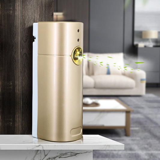 Light Sensitive Automatic Spraying Machine Toilet Fragrance Aromatherapy(Gold) by bashfashion